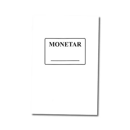 Monetar, format A6, orientare portret, 100 file/bloc
