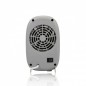 Aeroterma de podea, 600W, termostat reglabil, protectie la supraincalzire, dimensiune 12 x 10 x 20 cm, alb