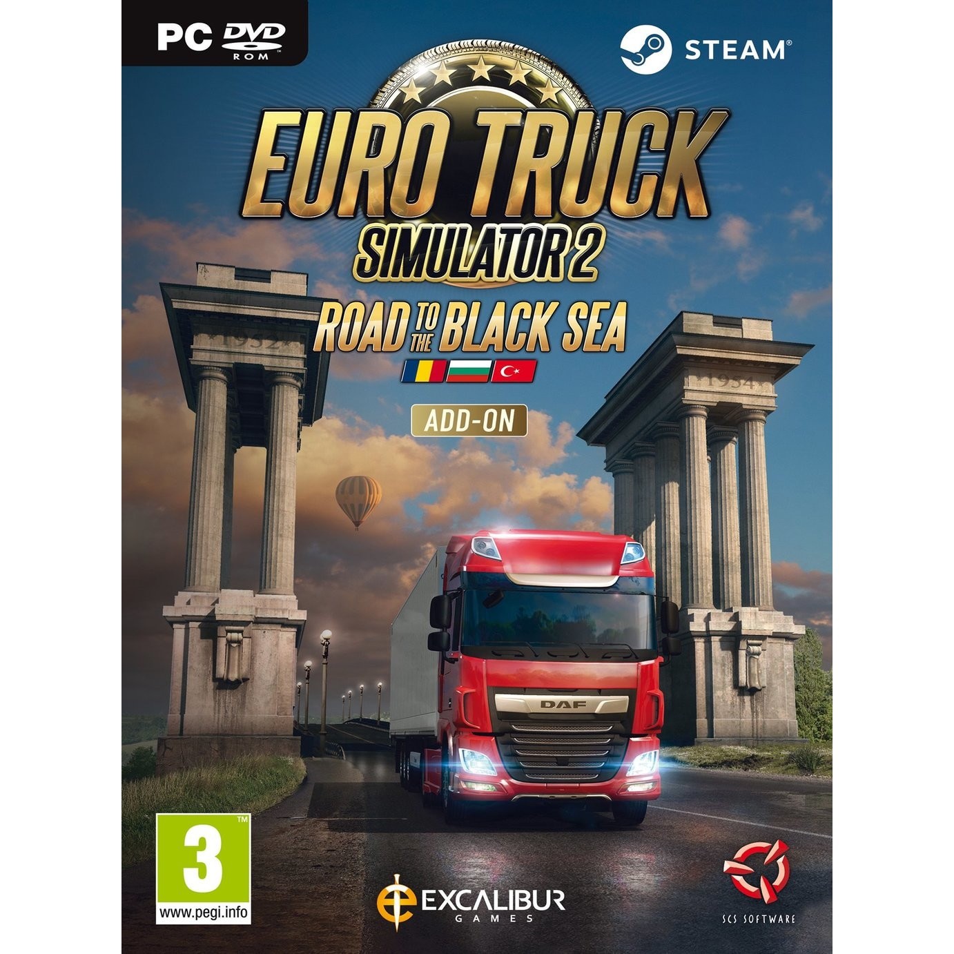 Euro Truck Simulator 2 Mídia CD key PC - Jogo de Carreta - Jogo de Caminhão