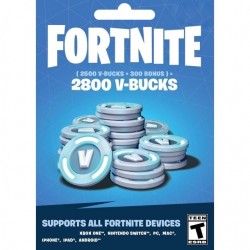 Joc Fortnite Epic Games Key 2800 V Bucks pentru Calculator