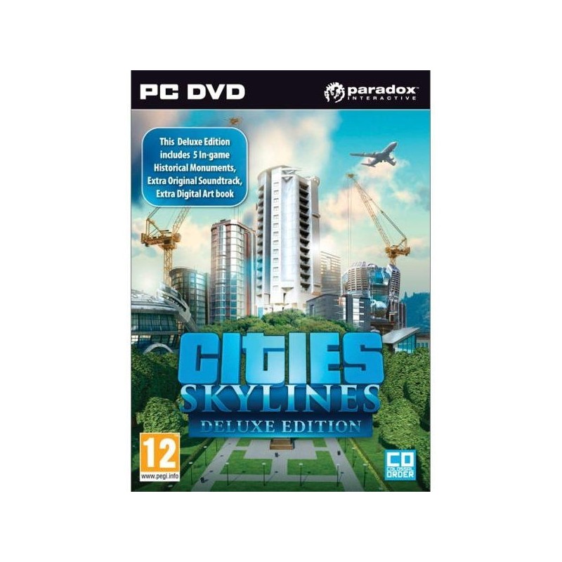 Joc Cities: Skylines Deluxe Edition STEAM CD-KEY GLOBAL
