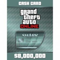 Joc Grand Theft Auto Online Megalodon Shark Cash Card 8 000 000 RockStar Key Pentru Calculator