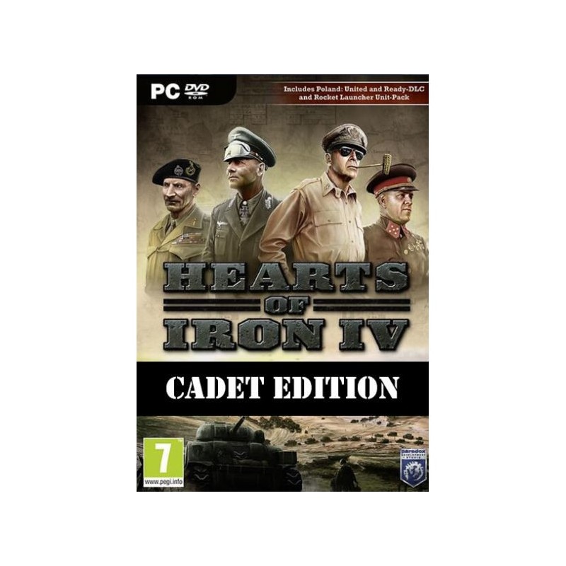 Joc Hearts of Iron IV Cadet Edition Uncut PC ( cod activare Steam )