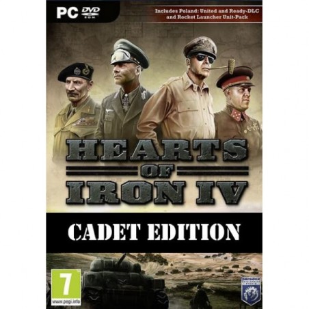 Joc Hearts of Iron IV Cadet Edition Uncut PC ( cod activare Steam )