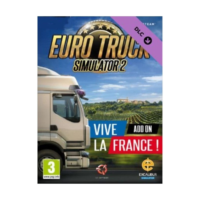Joc Euro Simulator 2 - Vive La France ! DLC Key Global PC (Cod Activare Instant)