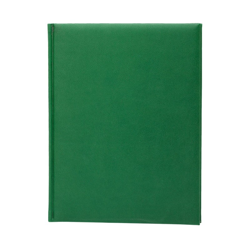Agenda datata 2024, planificare saptamanala, format A4, 152 pagini, coperta buretata verde