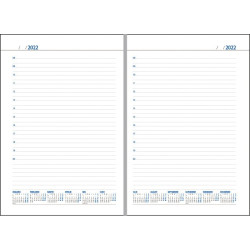 AGENDA A5 NEDATATA ALBASTRA 2023 DOMINO EGO