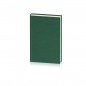 Agenda planificare, format A5, 192 pagini albe, semn de carte, coperta buretata, verde Agenda planificare, format A5, 192 pagini albe, semn de carte, coperta buretata, verde