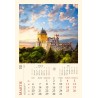 CALENDAR PERETE CASTELE 13 FILE 330*480MM EGO