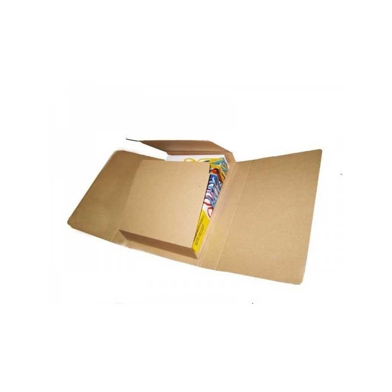 Cutie carton pentru carti, 330x255x70 mm, natur, 3 straturi CO3 420 g/mp
