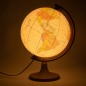 Glob geografic iluminat, harta politica, fus orar, diametru 32 cm