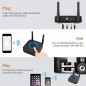 Receptor audio Bluetooth 5.0, Hi-Fi 3D Surround, raza lunga, AUX 3.5 mm, aptX HD si aptX-LL Receptor audio Bluetooth 5.0, Hi-Fi 3D Surround, raza lunga, AUX 3.5 mm, aptX HD si aptX-LL