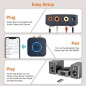 Receptor audio Bluetooth 5.0, sunet Hi-Fi 3D Surround, aptX HD/ aptX-LL, Dual Link Receptor audio Bluetooth 5.0, sunet Hi-Fi 3D Surround, aptX HD/ aptX-LL, Dual Link