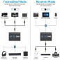 Transmitator receptor pentru TV, Bluetooth 5.2, reincarcabil, AUX 3.5 mm, Dual Link, HD Audio