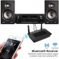 Transmitator/receptor audio Bluetooth 5.0, antena duala, Dual Stream, Bypass 3 in 1, AUX 3.5/RCA/Optic Transmitator/receptor audio Bluetooth 5.0, antena duala, Dual Stream, Bypass 3 in 1, AUX 3.5/RCA/Optic