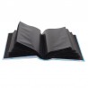 Album foto Ariel, 100 poze 10x15 cm, buzunare slip in, file negre, albastru