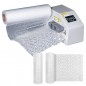 Masina productie folie bule de aer, putere 160W, 14 m/minut, viteza si volum de aer reglabile