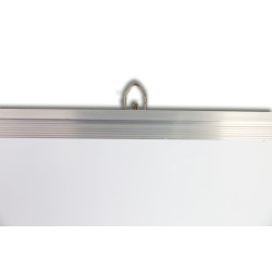Tabla magnetica cu rama din aluminiu, suprafata lacuita, dimensiuni 60x90 cm