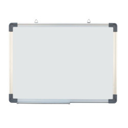 Tabla magnetica cu rama din aluminiu, suprafata lacuita, dimensiuni 60x90 cm