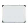 Tabla magnetica cu rama din aluminiu, suprafata lacuita, dimensiuni 60x90 cm