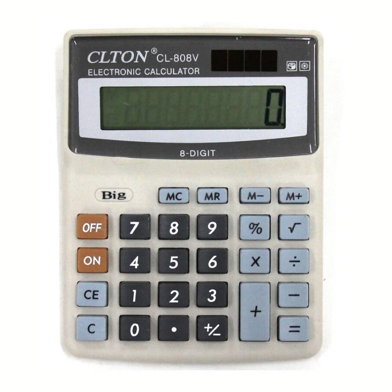 Calculator de birou, oprire automata, display mare, 12 cifre, marja de profit, 8 digiti