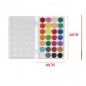 Set acuarele, 28 culori, pensula inclusa, 16 x 24 cm
