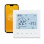 Termostat digital WiFi, control smartphone Android, iOS, display LCD touchscreen, programabil