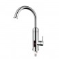 Robinet electric 3000W, afisaj LED temperatura apa, inox, 220V, rotire 360 grade