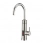 Robinet electric 3000W, afisaj LED temperatura apa, inox, 220V, rotire 360 grade