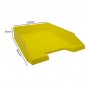 Tavita pentru documente, organizare birou, 34,5x25x6,5 cm, galben Tavita pentru documente, organizare birou, 34,5x25x6,5 cm, galben