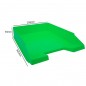 Tavita pentru documente, suport din plastic, 34,5x25x6,5 cm, verde Tavita pentru documente, suport din plastic, 34,5x25x6,5 cm, verde