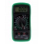 Multimetru digital, afisaj LCD, comutator rotativ:20 pozitii, test diode, memorie, 9V, 6,9 cm x 13,8 cm x 3,1 cm, negru Multimetru digital, afisaj LCD, comutator rotativ:20 pozitii, test diode, memorie, 9V, 6,9 cm x 13,8 cm x 3,1 cm, negru