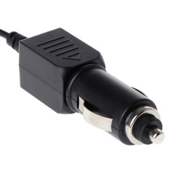 Termometru electronic auto, afisaj LCD, lungime cablu: 1,5m, 2 senzori, 75 mm x 35 mm x 15 mm, negru