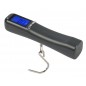 Cantar electronic portabil, sarcina maxima: 40 kg, afisaj LCD, functie hold, functie tara, 14 x 3 cm, negru