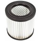 Filtru HEPA Maltec pentru aspiratoare TurboVac, elimina particule praf, 12 x 8 cm, alb