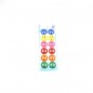 Set 12 magneti whiteboard, smiley face, 30 mm, diverse culori Set 12 magneti whiteboard, smiley face, 30 mm, diverse culori