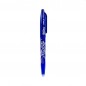 Pix Frixion Ball, cerneala termosensibila, varf 0.7 mm, din otel inoxidabil, albastru