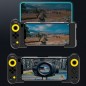 Gamepad bluetooth Dual Thorn, functie Turbo, stand telescopic 5.5-10 inch, iOS, Android, iPega, RESIGILAT