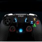 Gamepad bluetooth dualshock, vibratii, iluminat, Android, iOS, stand 6.2 inch, Ipega Wolaverine