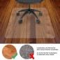 Covoras protectie pardoseala pentru scaun de birou, 120x90 cm, PVC transparent cu grosime de 0.5 mm, RESIGILAT Covoras protectie pardoseala pentru scaun de birou, 120x90 cm, PVC transparent cu grosime de 0.5 mm, RESIGILAT
