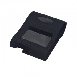 Husa imprimanta termica compatibila IMP006, inchidere cu scai, material textil, negru