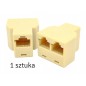 Splitter cabluri retea RJ45, 2 porturi, pini placati cu aur, 3,3 x 2,4 x 3cm, bej Splitter cabluri retea RJ45, 2 porturi, pini placati cu aur, 3,3 x 2,4 x 3cm, bej