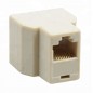 Splitter cabluri retea RJ45, 2 porturi, pini placati cu aur, 3,3 x 2,4 x 3cm, bej Splitter cabluri retea RJ45, 2 porturi, pini placati cu aur, 3,3 x 2,4 x 3cm, bej