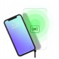 Incarcator telefon wireless, fast charge, indicator led, 5W, 1A, 5V, 85g, 15,5 x 8,5cm, negru