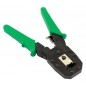 Cleste sertizare cabluri, 6P6C/RJ12, 6P4C/RJ11, RJ45, 4P4C, 300g, verde/negru Cleste sertizare cabluri, 6P6C/RJ12, 6P4C/RJ11, RJ45, 4P4C, 300g, verde/negru