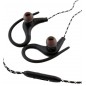 Casti sport in-ear cu fir, carlig prindere, IPX5, microfon incorporat, 20-22kHz, 96-3dB, 16Ω, negru Casti sport in-ear cu fir, carlig prindere, IPX5, microfon incorporat, 20-22kHz, 96-3dB, 16Ω, negru