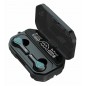 Casti in-ear wireless, bluetooth 5.0, microfon incorporat, afisaj LCD, 50Hz-kHz, 108dB, 16Ω, 1,5A, 5V, negru Casti in-ear wireless, bluetooth 5.0, microfon incorporat, afisaj LCD, 50Hz-kHz, 108dB, 16Ω, 1,5A, 5V, negru