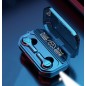 Casti in-ear wireless, bluetooth 5.0, microfon incorporat, afisaj LCD, 50Hz-kHz, 108dB, 16Ω, 1,5A, 5V, negru Casti in-ear wireless, bluetooth 5.0, microfon incorporat, afisaj LCD, 50Hz-kHz, 108dB, 16Ω, 1,5A, 5V, negru