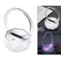 Boxa wireless portabila RGB, Bluetooth 5.0, intrare USB, 1500mAh, 80Hz - 20KHz, 85dB, 3000K, 1A, 3W, 5V, 18 x 11 x 11cm, alb Boxa wireless portabila RGB, Bluetooth 5.0, intrare USB, 1500mAh, 80Hz - 20KHz, 85dB, 3000K, 1A, 3W, 5V, 18 x 11 x 11cm, alb