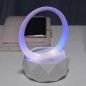 Boxa wireless portabila RGB, Bluetooth 5.0, intrare USB, 1500mAh, 80Hz - 20KHz, 85dB, 3000K, 1A, 3W, 5V, 18 x 11 x 11cm, alb Boxa wireless portabila RGB, Bluetooth 5.0, intrare USB, 1500mAh, 80Hz - 20KHz, 85dB, 3000K, 1A, 3W, 5V, 18 x 11 x 11cm, alb